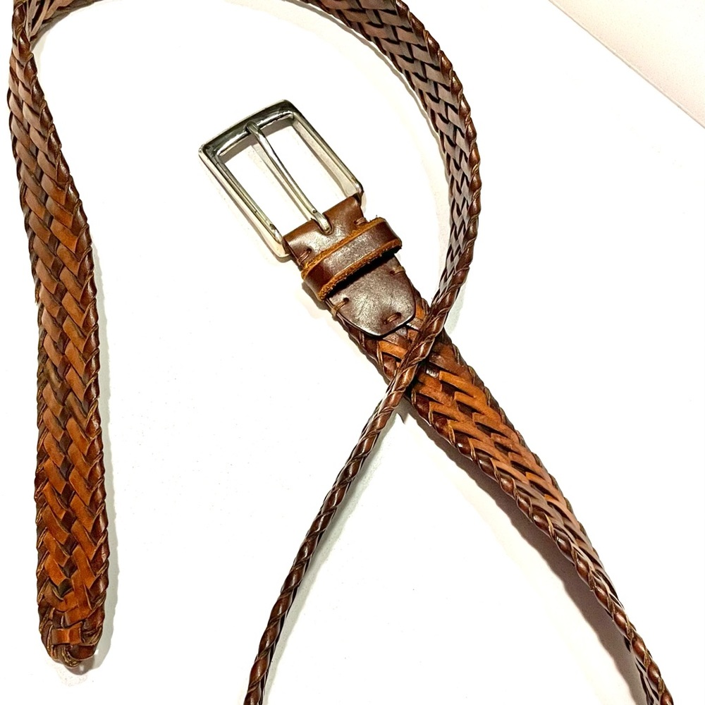 John W. Nordstrom Woven Men’s Leather Belt